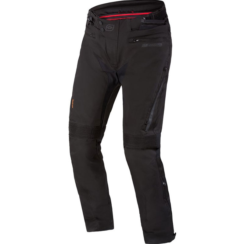 Ozone Vulcan Black Cropped mootorratta püksid