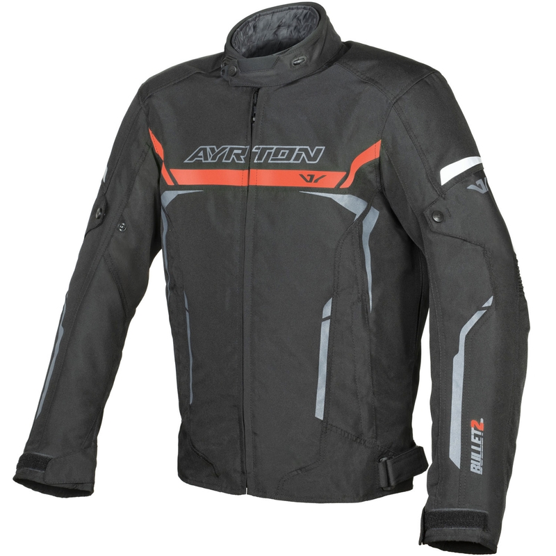 Ayrton Bullet II must-punahall mootorrattajope