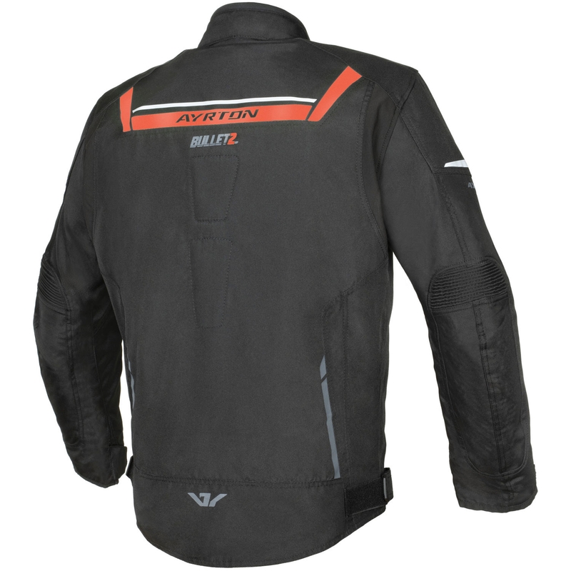 Ayrton Bullet II must-punahall mootorrattajope
