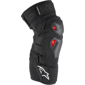 Alpinestars Bionic Pro Plasma mustapunased-valged põlveliistad