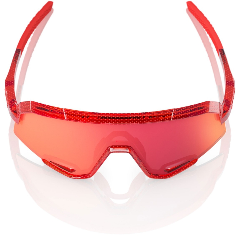 100% Slendale päikeseprillid HIPER Fire red klaasiga
