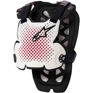 Alpinestars A-1 PRO valge-must-punane rinnakaitse