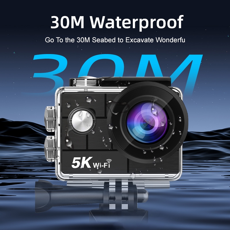 MaxTo Action Cam 5k mootorrattakaamera