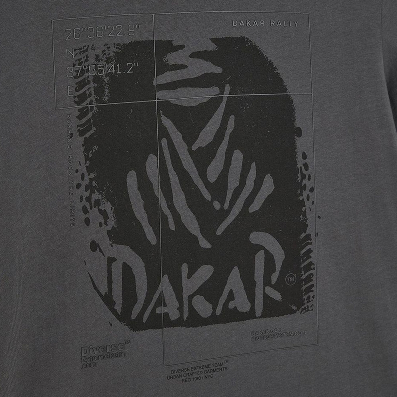 T-särk Dakar DES 1425 grafiit