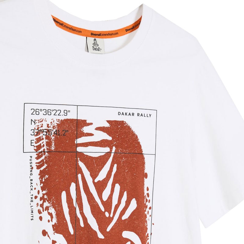 Dakar DES 1425 valge T-särk