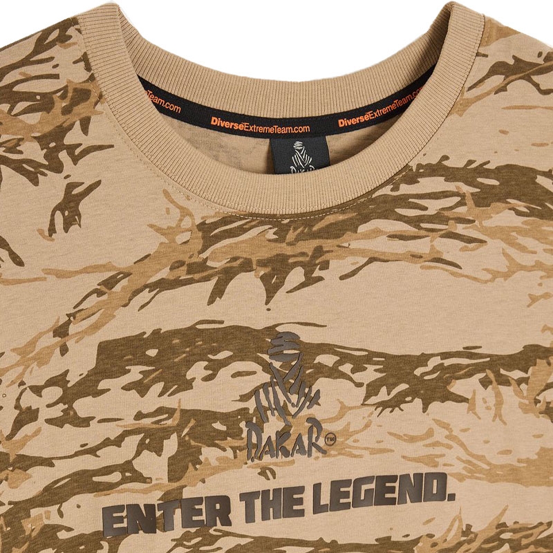 T-särk Dakar DES 1825 camo beež
