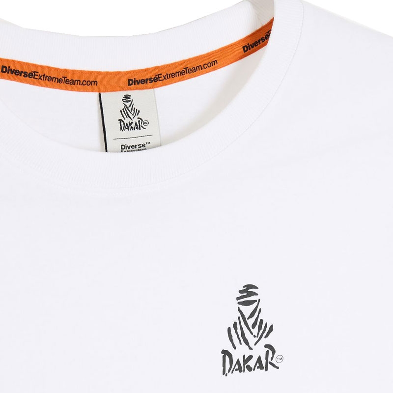 Dakar LOGO SM 256 T-särk, valge