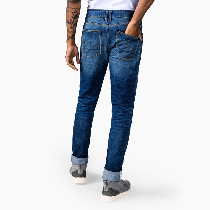 Revit Carlin SK Extra Cropped Mootorratta Teksad Sinised
