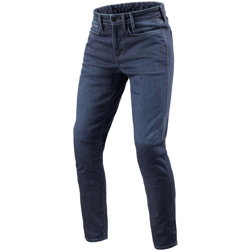 Revit Kai Skinny Extra Cropped mootorratta teksad keskmise suurusega kivisinised