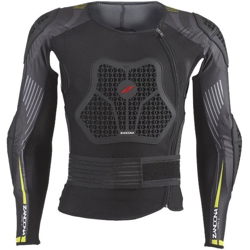 Kehakaitse Zandona Netcube X8 must-fluo kollane 180-189 cm