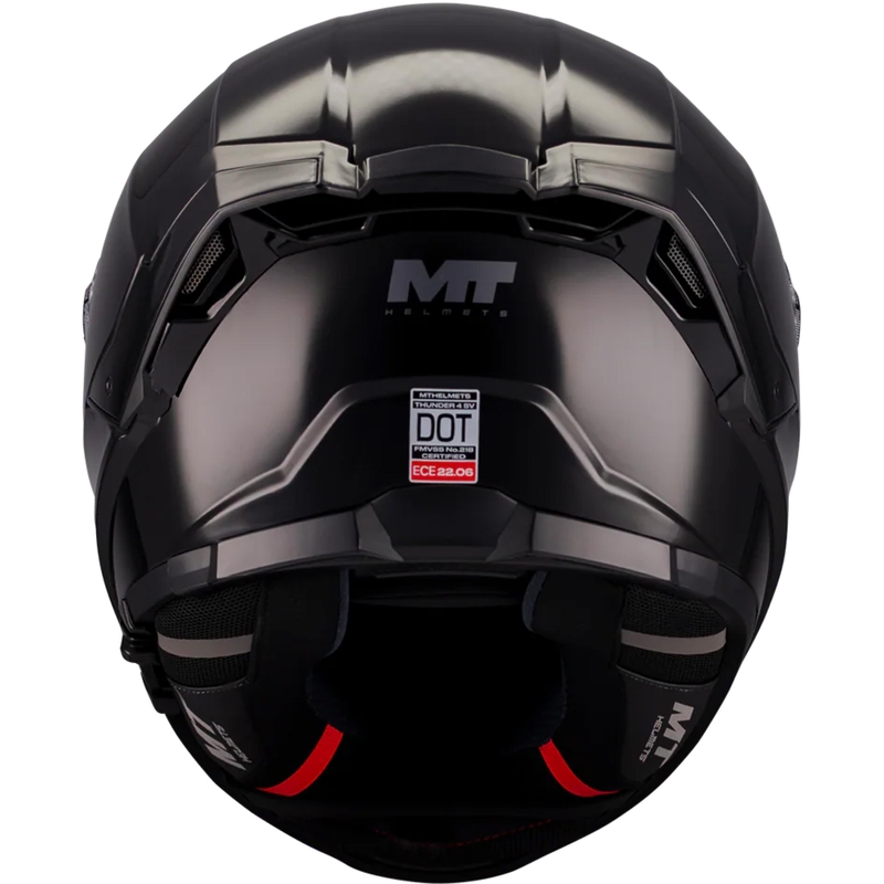 Täismaskiiver MT Thunder 4 SV Pure A1 must