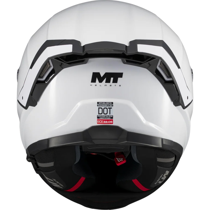 Täismaskiiver MT Thunder 4 SV Pure A0 valge