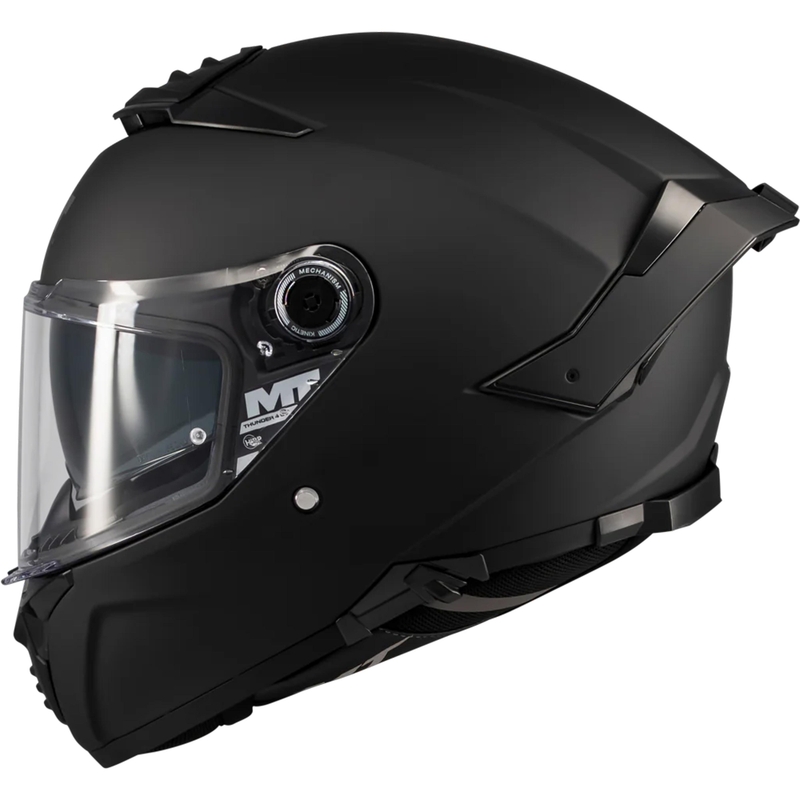 Täismaskiiver MT Thunder 4 SV Pure A1 matt must