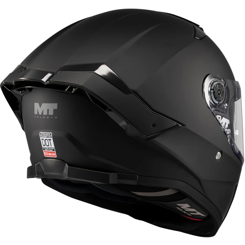 Täismaskiiver MT Thunder 4 SV Pure A1 matt must