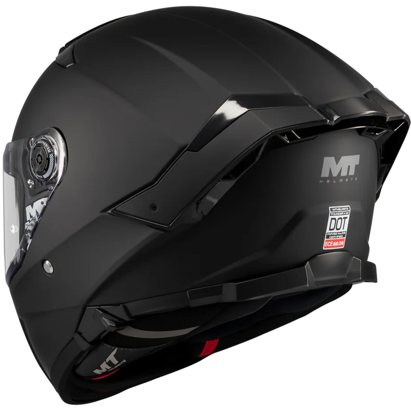 Täismaskiiver MT Thunder 4 SV Pure A1 matt must