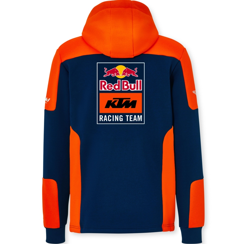 KTM Replica Team kapuutsiga sini-oranž