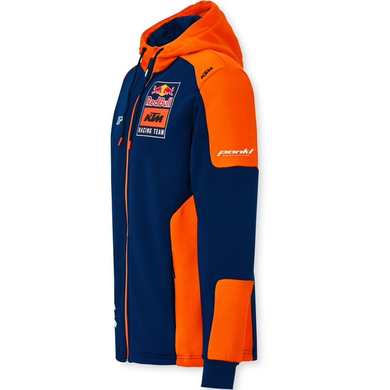 KTM Replica Team kapuutsiga sini-oranž