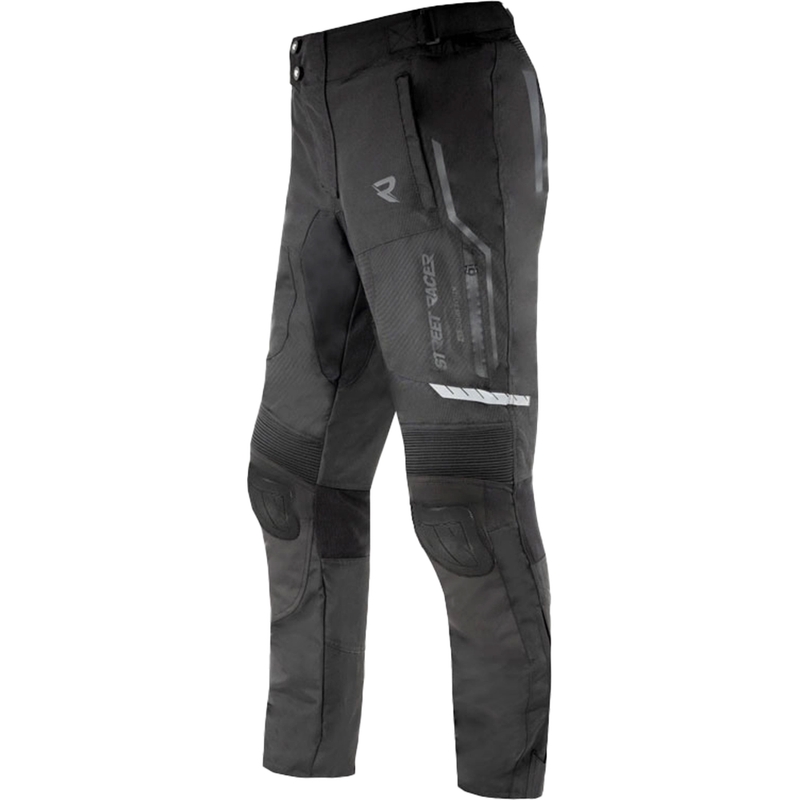 Street Racer Flex EVO mootorrattapüksid mustad
