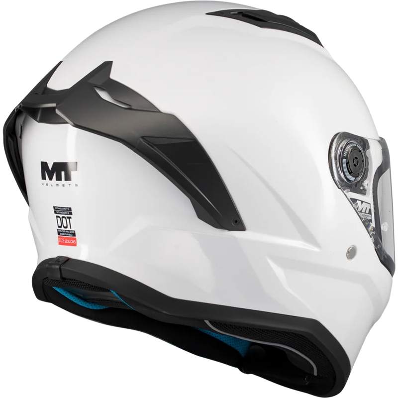 Täismaskiiver MT Stinger 2 Pure A0 valge