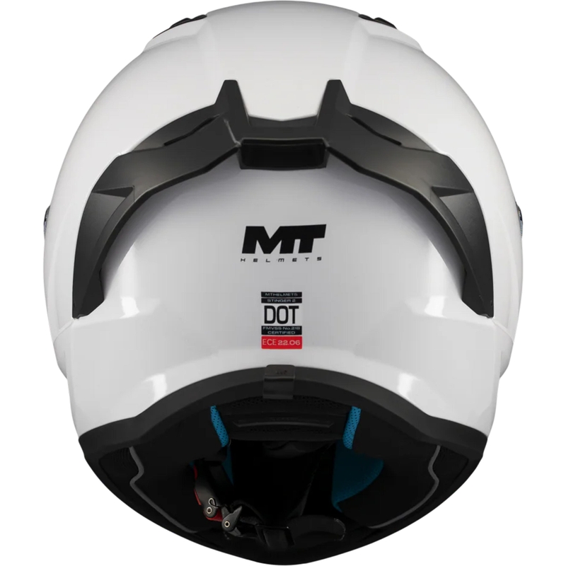 Täismaskiiver MT Stinger 2 Pure A0 valge