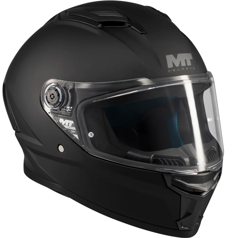 Täismaskiiver MT Stinger 2 Pure A1 matt must