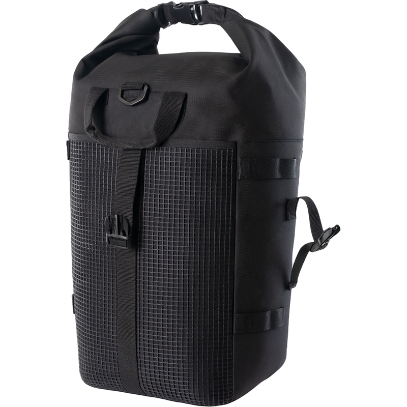 Veekindel mootorrattakott MotoZem DryBag must 27,5 l