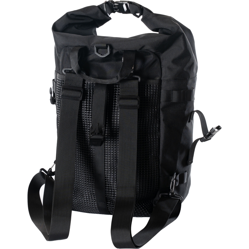 Veekindel mootorrattakott MotoZem DryBag must 27,5 l