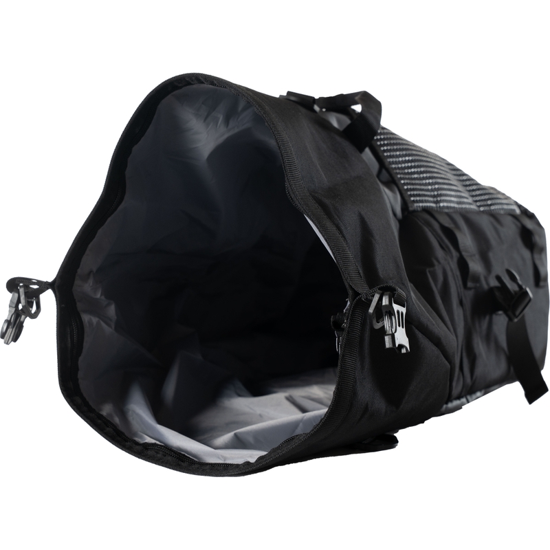 Veekindel mootorrattakott MotoZem DryBag must 27,5 l