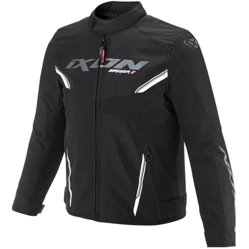 IXON Striker 2 laste mootorratta jope must-valge