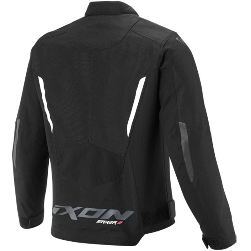 IXON Striker 2 laste mootorratta jope must-valge