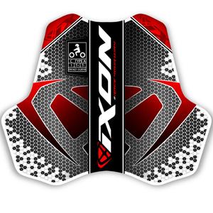 Rinnakaitse IXON IX-RACE must-valge-punane