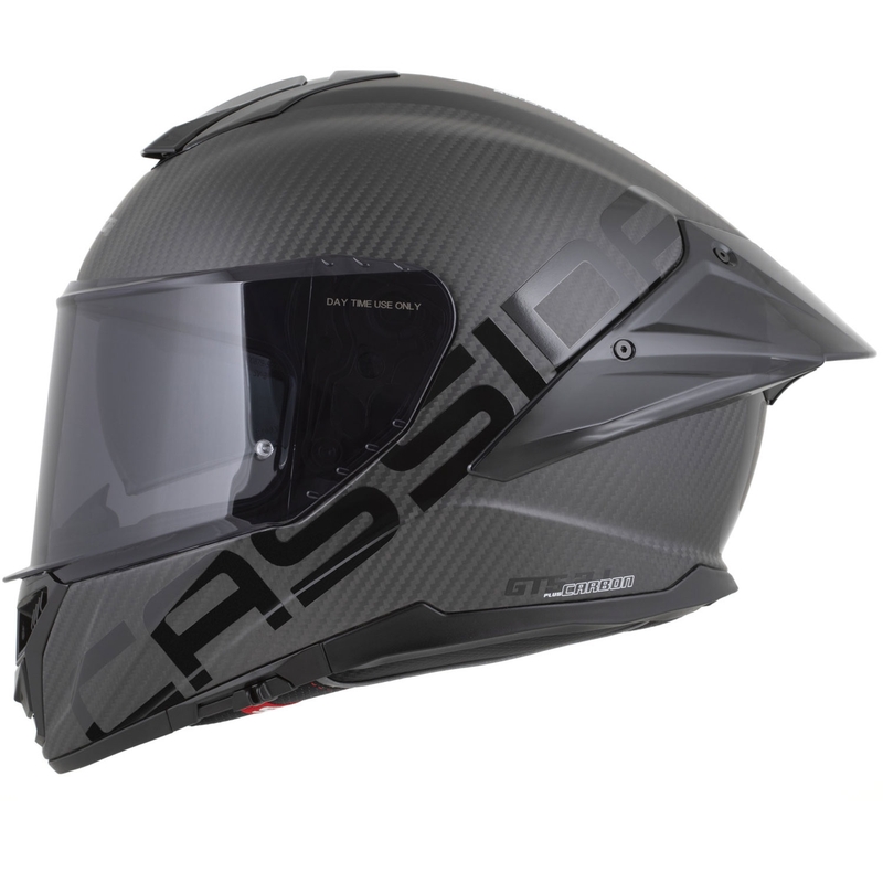 Cassida Integral GTS 2.1 Plus Carbon täisnäoga mootorrattakiiver matt süsinik-must-valge