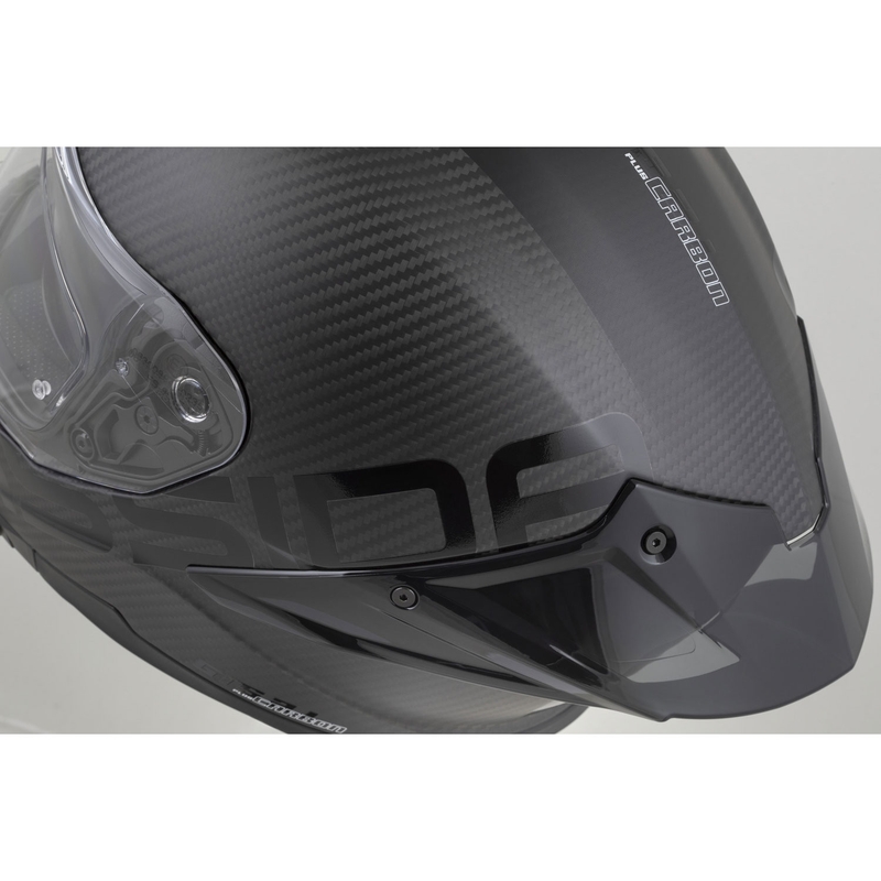 Cassida Integral GTS 2.1 Plus Carbon täisnäoga mootorrattakiiver matt süsinik-must-valge