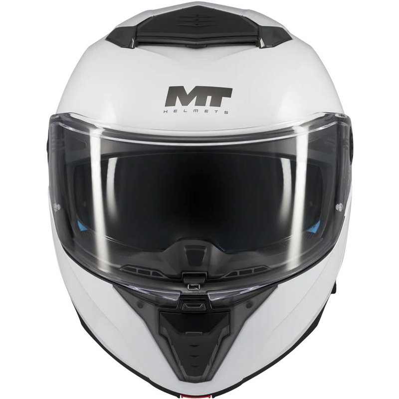 Ülesklapitav mootorrattakiiver MT Atom 2 SV Pure A0 valge