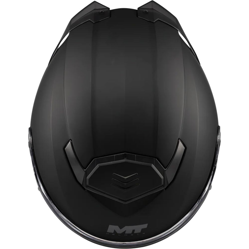 Ülesklapitav mootorrattakiiver MT Atom 2 SV Pure A1 matt must