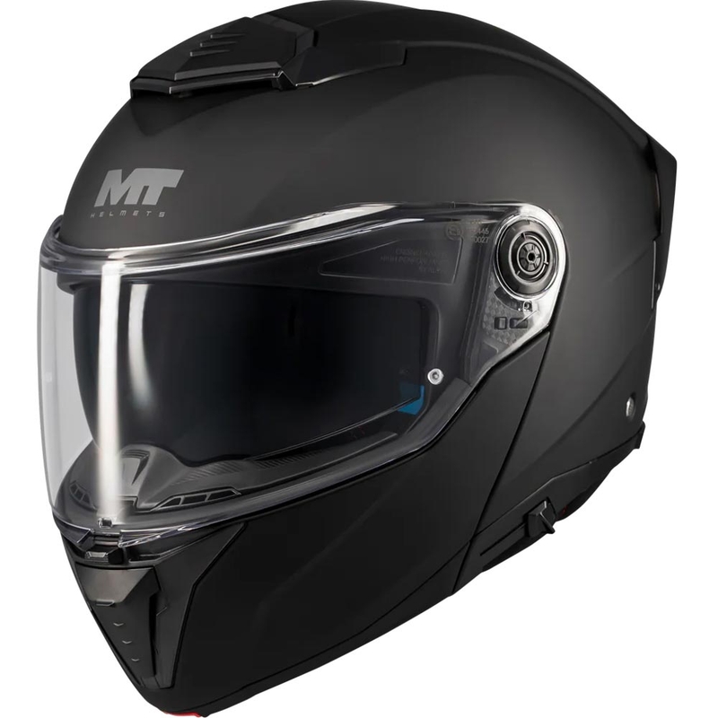 Ülesklapitav mootorrattakiiver MT Atom 2 SV Pure A1 matt must