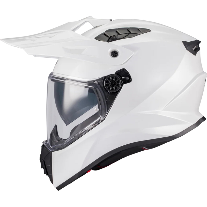 Enduro mootorratta kiiver MT Track SV Pure A0 valge