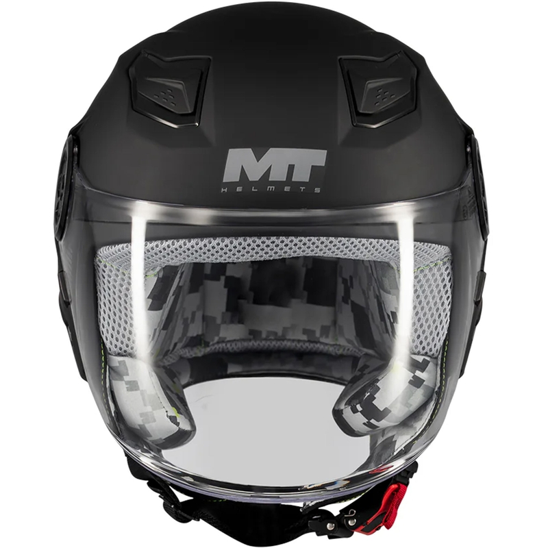 Laste avatud mootorrattakiiver MT Lite Pure A1 matt must