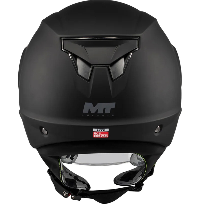 Laste avatud mootorrattakiiver MT Lite Pure A1 matt must