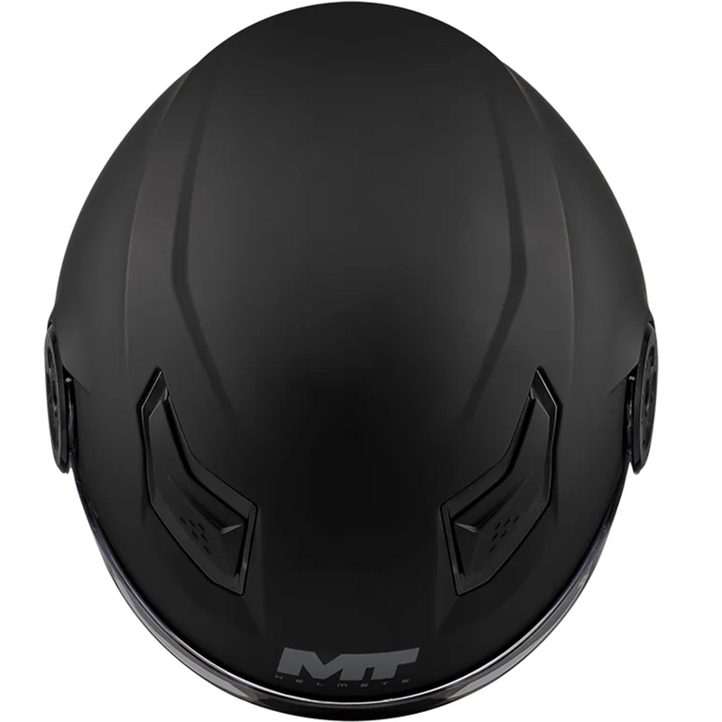 Laste avatud mootorrattakiiver MT Lite Pure A1 matt must