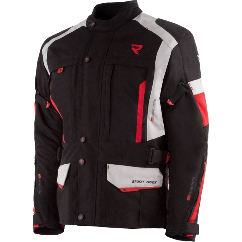 Street Racer Hilax must-hall-punane mootorrattajope