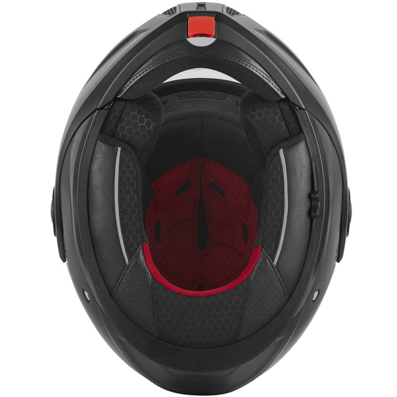 NOX PREMIUM Spinner ülespööratav mootorrattakiiver matt must