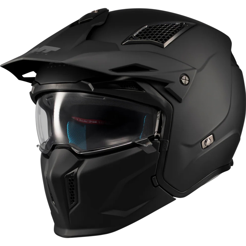 Moodulmootorratta kiiver MT Streetfighter SV S Pure A1 matt must