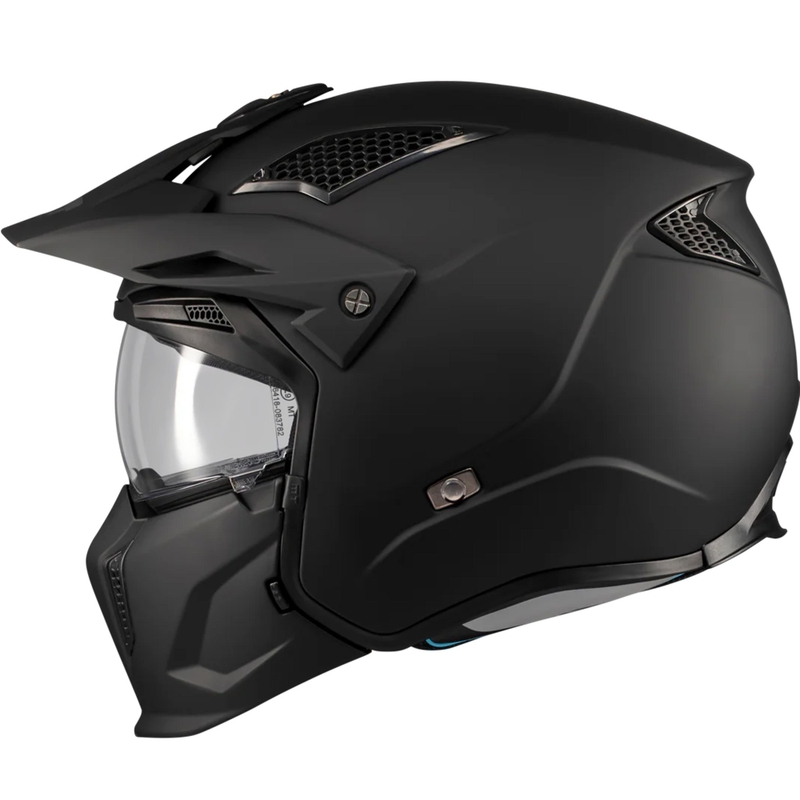 Moodulmootorratta kiiver MT Streetfighter SV S Pure A1 matt must