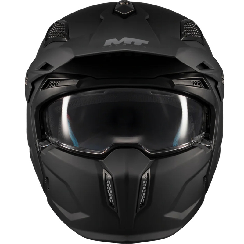 Moodulmootorratta kiiver MT Streetfighter SV S Pure A1 matt must