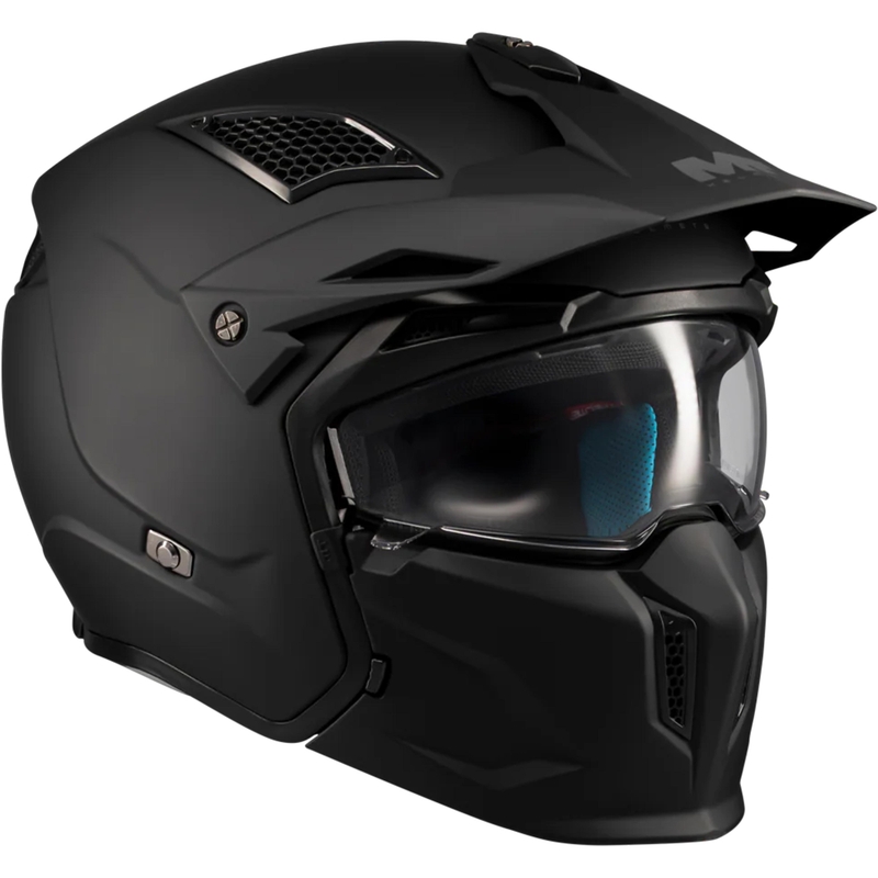 Moodulmootorratta kiiver MT Streetfighter SV S Pure A1 matt must