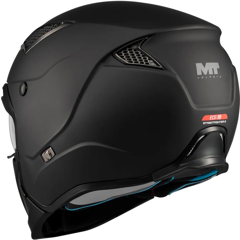 Moodulmootorratta kiiver MT Streetfighter SV S Pure A1 matt must
