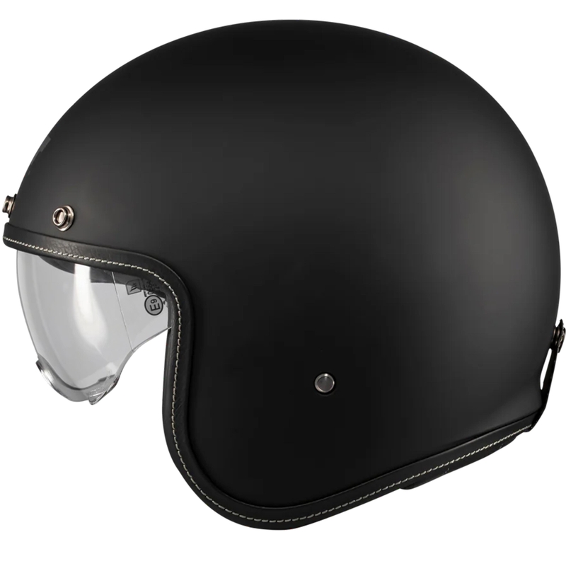 Avatud mootorrattakiiver MT Lemans 2 SV S Pure A1 matt must