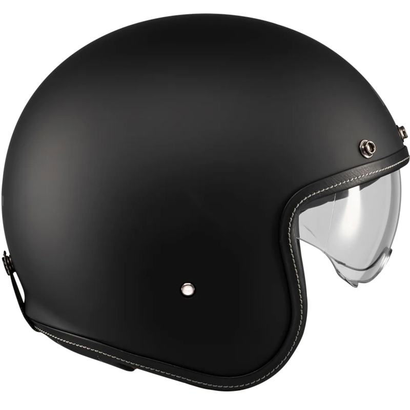 Avatud mootorrattakiiver MT Lemans 2 SV S Pure A1 matt must