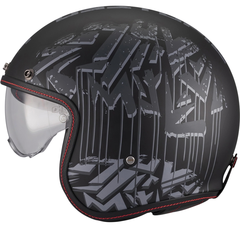 Avatud mootorrattakiiver MT Lemans 2 SV S Dystopic B12 matt must-hall